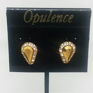 NWT Opulence Gold-Tone Earrings